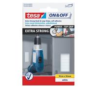 Bandelettes autoagrippantes Tesa ON&OFF 10cm blanc