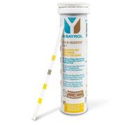 BAYROL Bandelettes de Test Quicktest pH/Cl/TAC/Algicide - 1 pcs