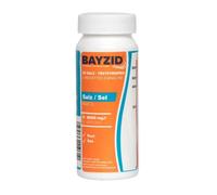 Bandelettes de test pour piscine (20 unités) pour mesurer la teneur en sel (Na e 0 à 8000 mg/l