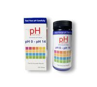 Bandelettes pH 0-14, 200 Bandelettes de Test pH Haute Précision, Papier Indicateur Universel, Lecture Rapide pour Eau, Aliments, Savon et Usage Domestique