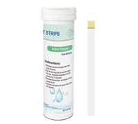 Bandelettes Test D’Oxygène Actif Pour Piscine & Spa - 50 Pièces, 0-25 Mg/L, Analyse Rapide De L’Eau En 30S, Contrôle Ozone