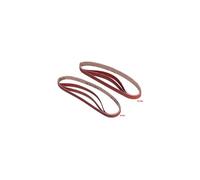 Bandes abrasives 13 x 457 mm Grain 2x40, 2x80, 2x120- Lot de 6