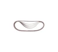 Bandes abrasives 30x533mm bois et métal grain 80 (5 pcs) Makita P-36697
