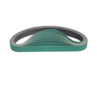 Bandes Abrasives 762x25.0mm, Ceinture De 1x30 Pouces | Bandes de ponçage Céramique P36 - AO P1500, A3 - A65, Zircone, Feutre(Green-p120)