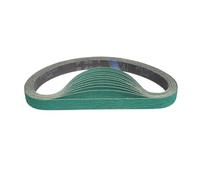 Bandes Abrasives 762x25.0mm, Ceinture De 1x30 Pouces pour Ponçage | Bandes de ponçage Céramique P36 - AO P1500, A3 - A65, Zircone, Feutre(Green-p60)
