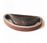 Bandes abrasives, Bande abrasive 5 pièces 30 x 533 mm grain 60-600 for ponceuse à bande(100)