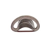 Bandes abrasives de 10 x 330 mm, ou 30 feuilles, grains 60, 80, 120, 180, 240, 320, 400 et 600, for ponceuse à bande(120,30pcs)