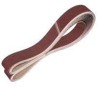 Bandes abrasives de 50 mm x 1829 mm, 10 pièces, grain 120