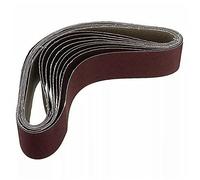 Bandes abrasives de ponçage, Bande abrasive 7/10 pcs 50x686mm 40-1000 grain oxyde d'aluminium brun rougeâtre(A)