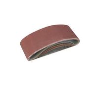 BANDES ABRASIVES DE PONCEUSES PONCAGE 75 x 457 MM 5 ASSORTIES