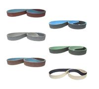 Bandes abrasives non tissées - Dimensions du grain au choix : 30 x 533 mm - Polissage / blanc