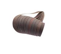 Bandes abrasives, Sanding Belts 10 pcs 762x25mm 30x1 inch Aluminium Oxide P40-P800 Metal Wood(P60 x 10 pcs)