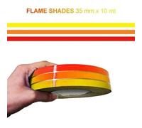 Bandes Adhésives - 4r Quattroerre.It - Rouge - 35 Mm X 10 M - Résistantes Aux Intempéries