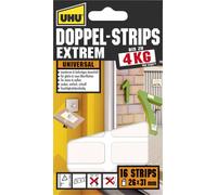 Bandes adhésives double-face UHU® UHU 45450 blanc (L x l) 31 mm x 26 mm 16 pc(s)