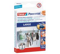 Bandes adhésives TESA pour montage, charge maximale jusqu'à 2 kg, blanches, lot