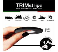 Bandes Adhésives - Trim Stripes - Noir - 3 mm x 10 mt - Thermoformable - Résistant aux intempéries