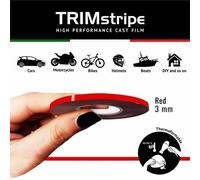 Bandes Adhésives - Trim Stripes - Rouge - 3 Mm X 10 Mt - Thermoformable - Résistant Aux Intempéries