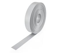 Quest Bande Brise-Vue de 4,75 cm en PVC Rigide - Gris, 50 m