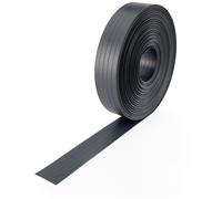 Quest Bande Brise-Vue de 4,75 cm en PVC Rigide - Graphite, 50 m