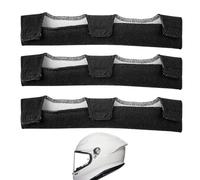 Bandes Anti-transpiration Pour Casque De Construction | Pack De 3 Coussinets De Confort, Doublure Absorbant La Transpiration Réutilisable Pour Casques - Pour Hommes Dans Les Services D'incendie, Les M