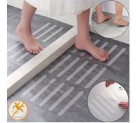 Bandes Antidérapantes Escalier Salle de Bain Lot de 24 - Sécurité Douche et Baignoire - Accessoire Aménagement intérieur