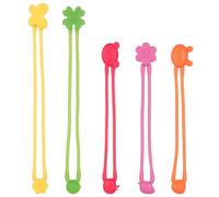 Bandes de Fixation en Silicone Élastiques Souples 5 Pièces