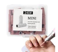 Bandes de Ponçage pour Ponceuse à Ongles Matériel de Manucure Salon | Bandes Abrasives pour Lime à Ongles Électrique Pour Fêtes École Cadeau Femme