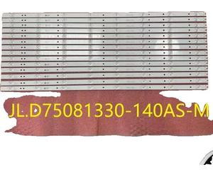 Bandes de rétroéclairage à LED, 14 pièces, 8 LED par bande, longueur 836 mm, source d'alimentation en courant continu, es CE