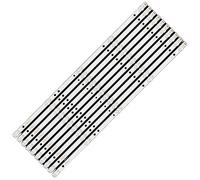 Bandes de rétroéclairage LED, longueur 575 mm, 5 rangées de LED par bande, tension 6 V, compatibles avec les téléviseurs 58 pouces, lot de 10 pièces
