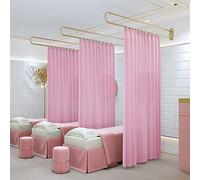 Bandes de séparation de pièces, Bandes de séparation Beau Salon, Barres de Support Longues U-SD et Bandes Transparentes, Louns, cloisons murales à Rails pour Plus d'intimité.