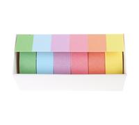 Bandes de surligneur Drapeaux Autocollant Lecture Onglets adhésifs Ruban coloré amovible Autocollant de marquage de notes autocollantes Ruban surligneur Notes amovibles