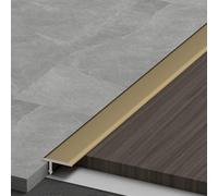 Bandes De Transition En Profilé En T, 3 Pièces De 90 Cm En Alliage D'aluminium Pour Seuils De Porte Et Jonction De Joints De Sol(Veifa Gold,16mm*90cm)