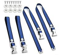 Bandes Jambes Échasses 43cm Largeur Confort | 4 bleues, design réglable, nylon pour robuste, pour idéal placo, montage rapide