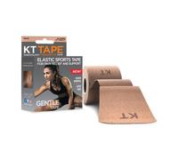 Bandes predecoupees kt tape gentle tape pre cut 5x25 cm 20 pieces beige