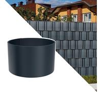 Bandes PVC anti-regard pour clôture, dimensions : 7,5 m x 19 cm
