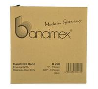Bandimex bandimex Bande en acier V2A, 19 mm-3/4", L 30 m Quantité:1