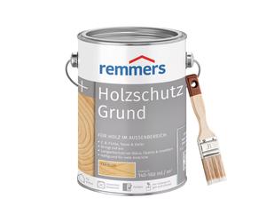Bandloo Set Remmers Holzschutz-Grund 2,5L + pinceau - Protection bois