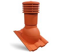 Bandloo VENTOS X - PLUS R Terre cuite 150 mm - sortie de toit pour tuiles béton