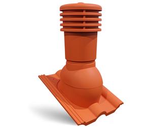 Bandloo VENTOS X - PLUS R Terre cuite 150 mm - sortie de toit pour tuiles béton