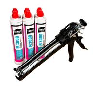BandlooSet Tangit 6x M3000 300 ml + pistolet manuel pour cartouches