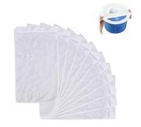 Bangbobi Chaussettes Skimmer 20 pièces pour Piscine, Skimmer Net Fine Filter Stocking, Accessoires réutilisables pour Piscine, Filtrage Fin pour Filtre Skimmer