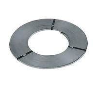 Banholzer & Wenz Ruban d'emballage en acier l.19 mmxS0,5 mm métrage 1347 m/100 kg acier 2 anneaux Quantité:56