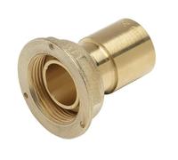 Banides Et Debeaurain - Raccord 2 pieces a joint plat compteur a oreille BD2309CU ecrou 10-32 a braser sur cuivre : 28 DN : cal. 32