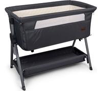 Baninni Lit d'appoint bébé Elia 92x55x82 cm Gris foncé