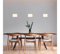 BANKAMP Grand Suspension LED à 3 sources lumineuses, 2216/3-36,