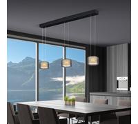 BANKAMP Grand Suspension LED à 3 sources lumineuses, 2245/3-06,
