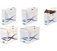 Bankers Box - Basic, boîte d'archives de transfert, ft A4+, 15 cm de colonne vertébrale