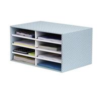 BANKERS BOX STYLE Trieur de bureau, bleu/blanc