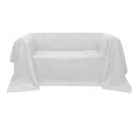 Bankhoes microsuede crÃme 210 x 280 cm130890 Crème G