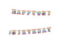 Bannière - Paw Patrol - 2022 - Joyeux Anniversaire - Multicolore - 180x15 cm